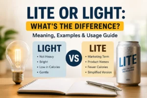 lite or light