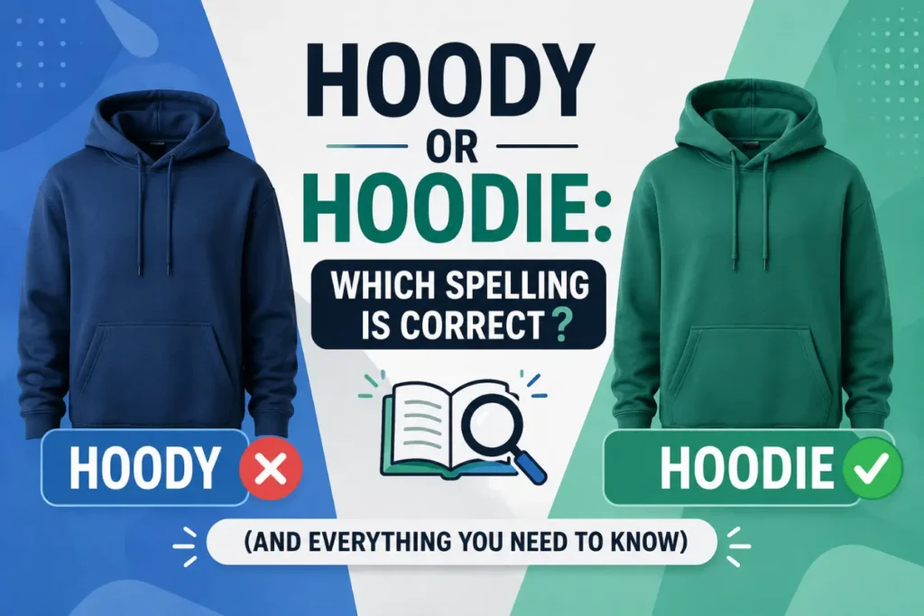 hoody or hoodie