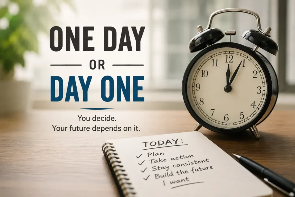 one day or day one