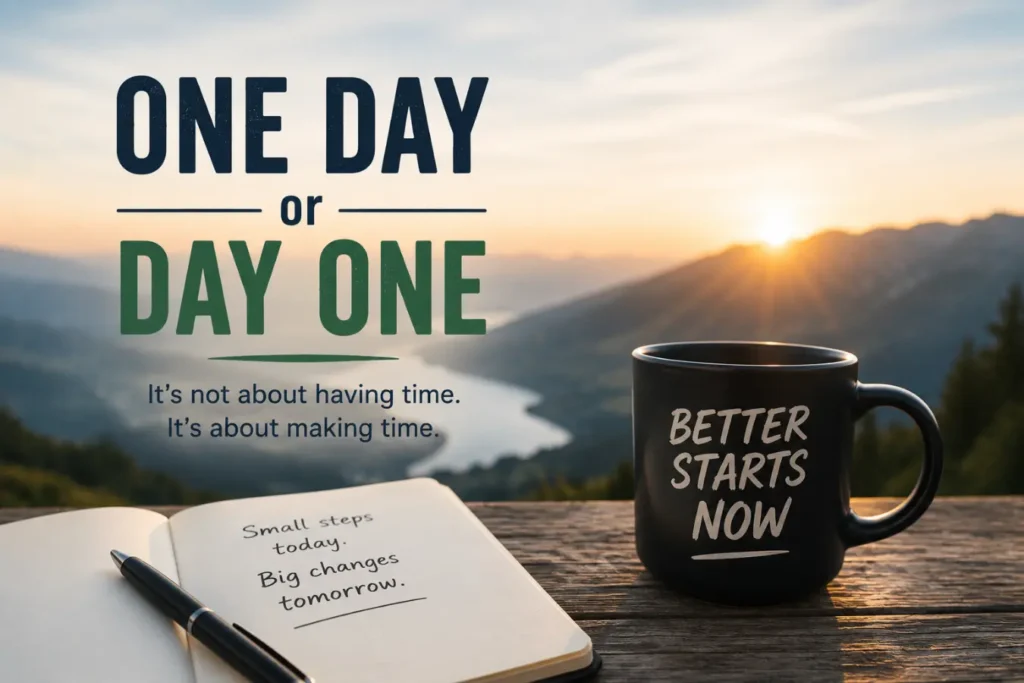 one day or day one