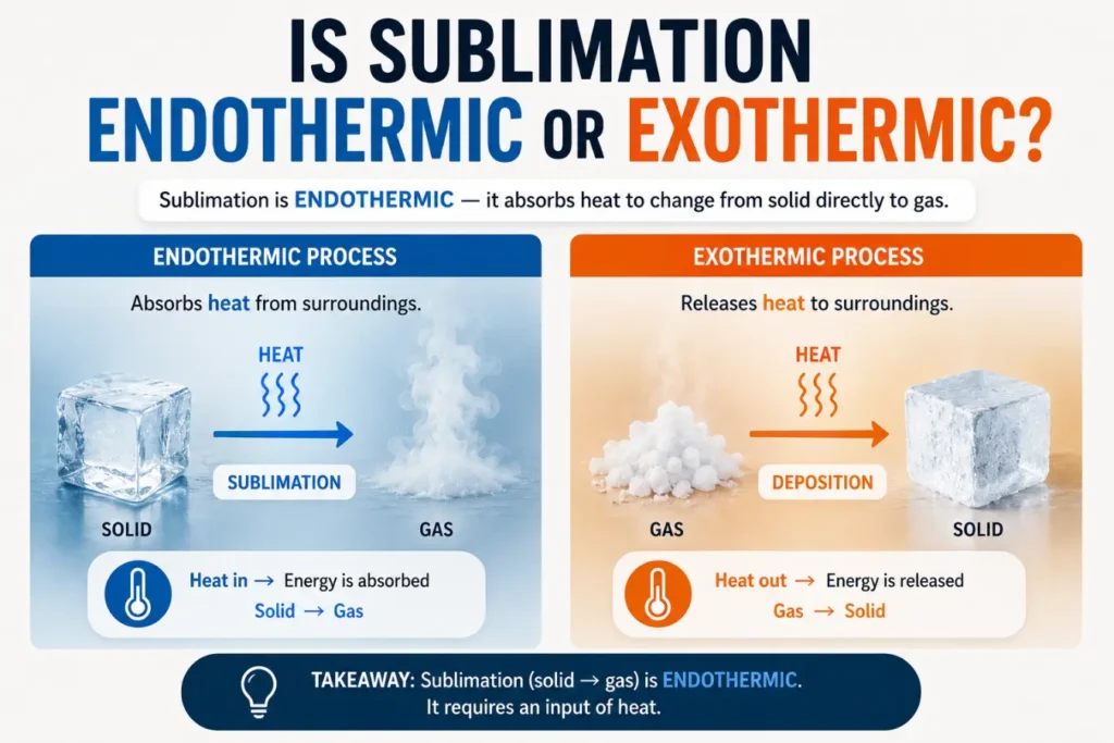 Is Sublimation Endothermic or Exothermic