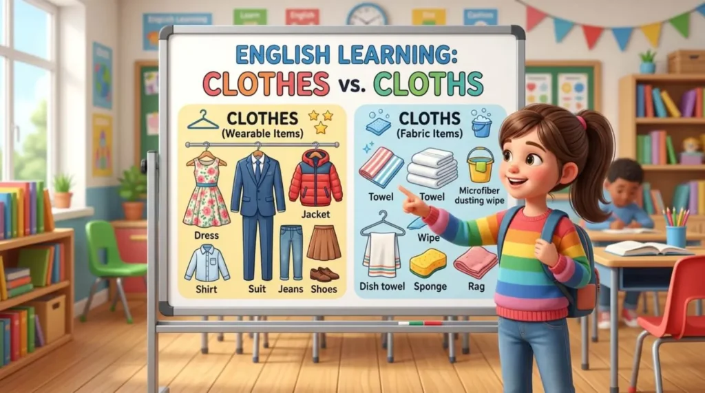 Cloths or Clothes