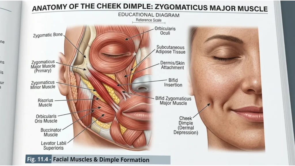 are dimples dominant or recessive