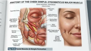 are dimples dominant or recessive