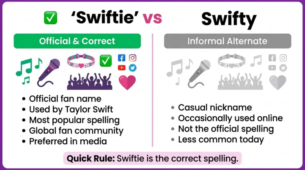 swiftie or swifty