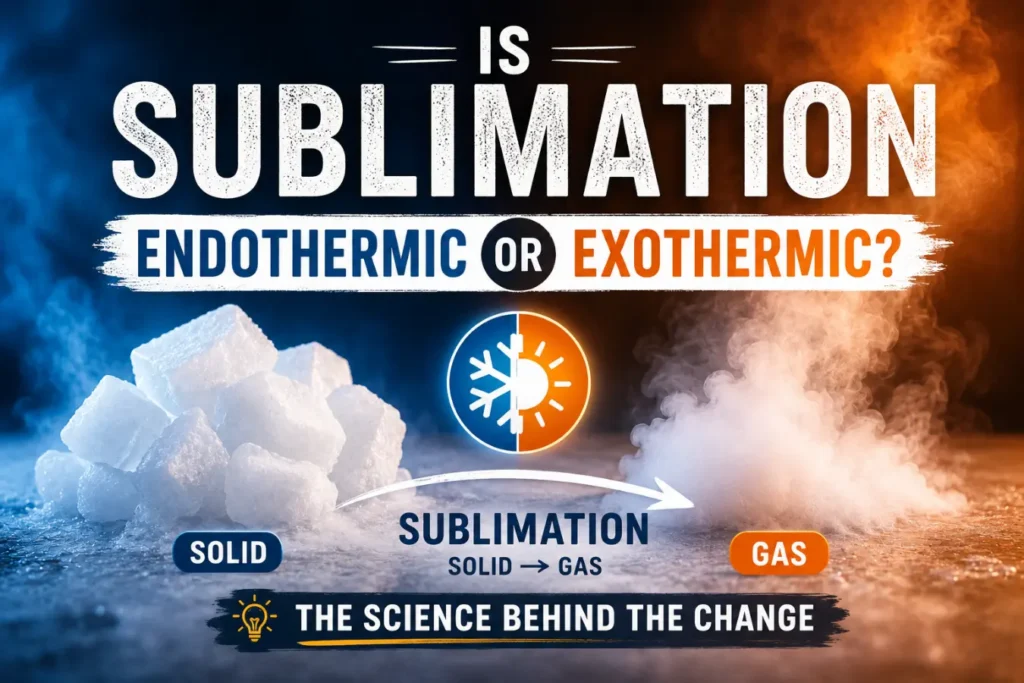 Is Sublimation Endothermic or Exothermic