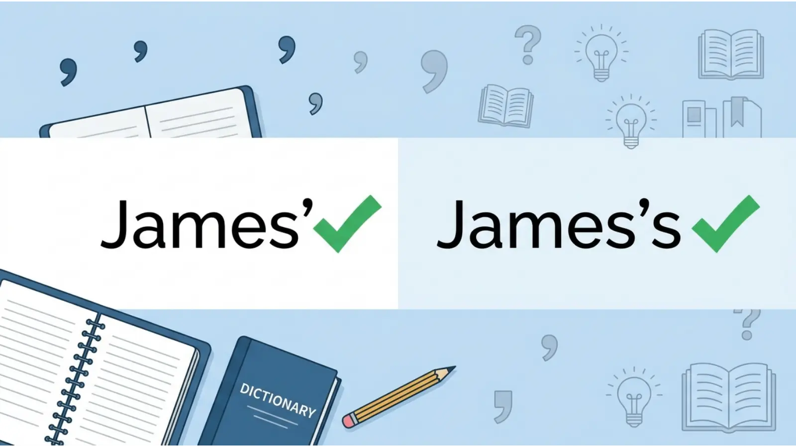 James' or James's