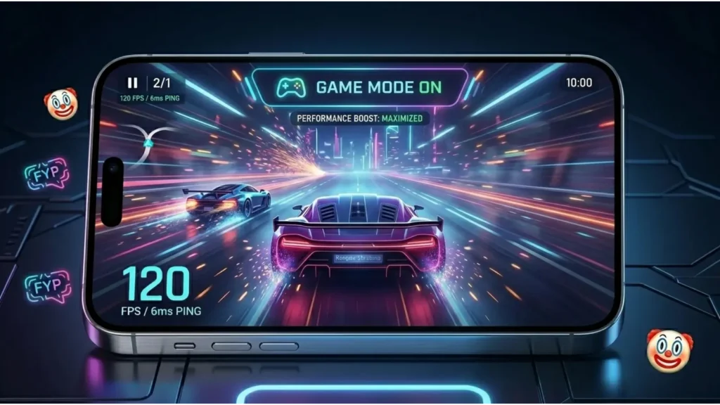 mobile game lag with notifications and interruptions during gameplay
