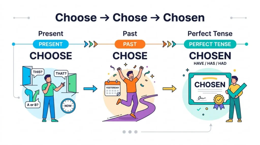 i chose or choose