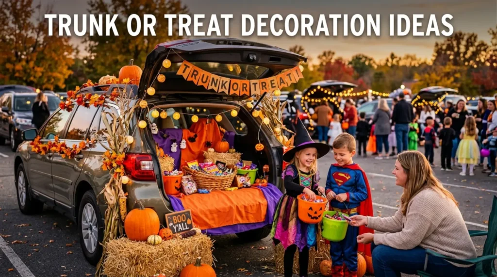 trunk or treat decoration ideas