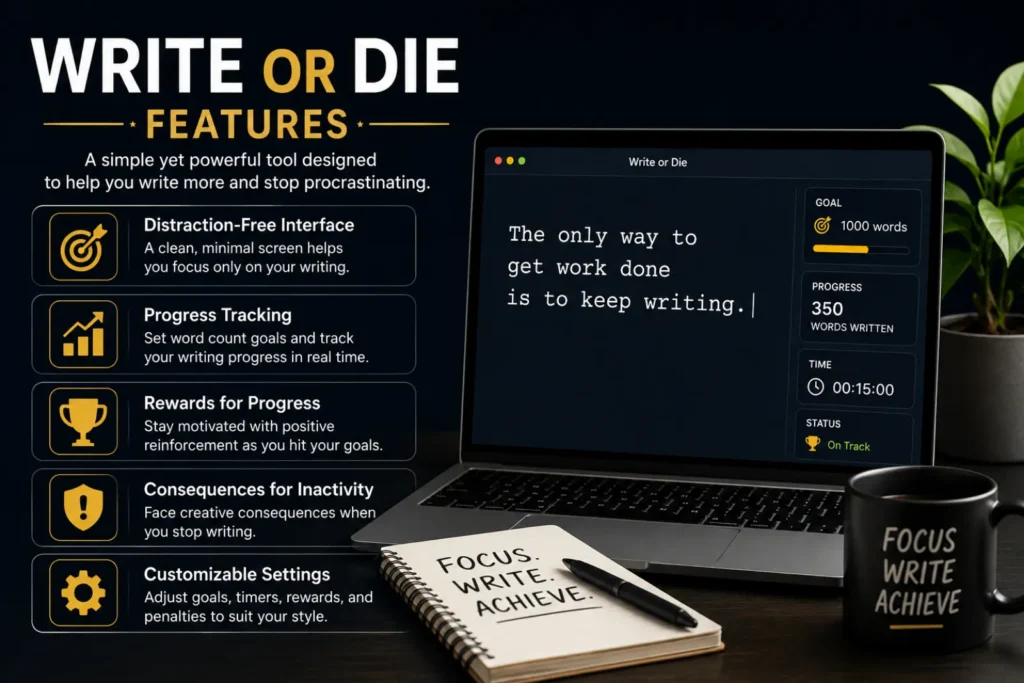 Write or Die Features