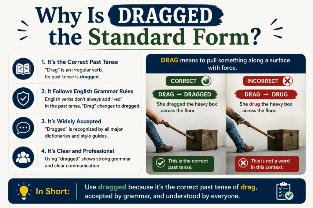 Why Is Dragged the Standard Form?
