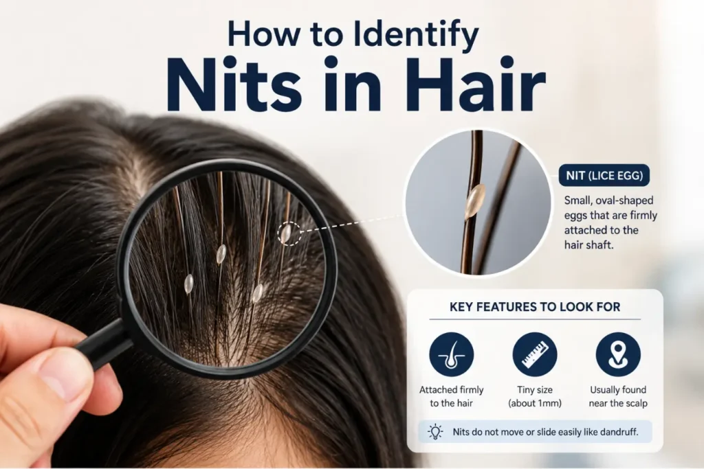 How to Identify Nits in Hair