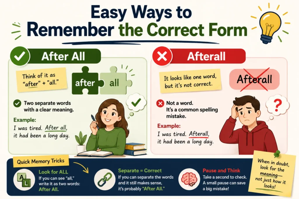 Easy Ways to Remember the Correct Form