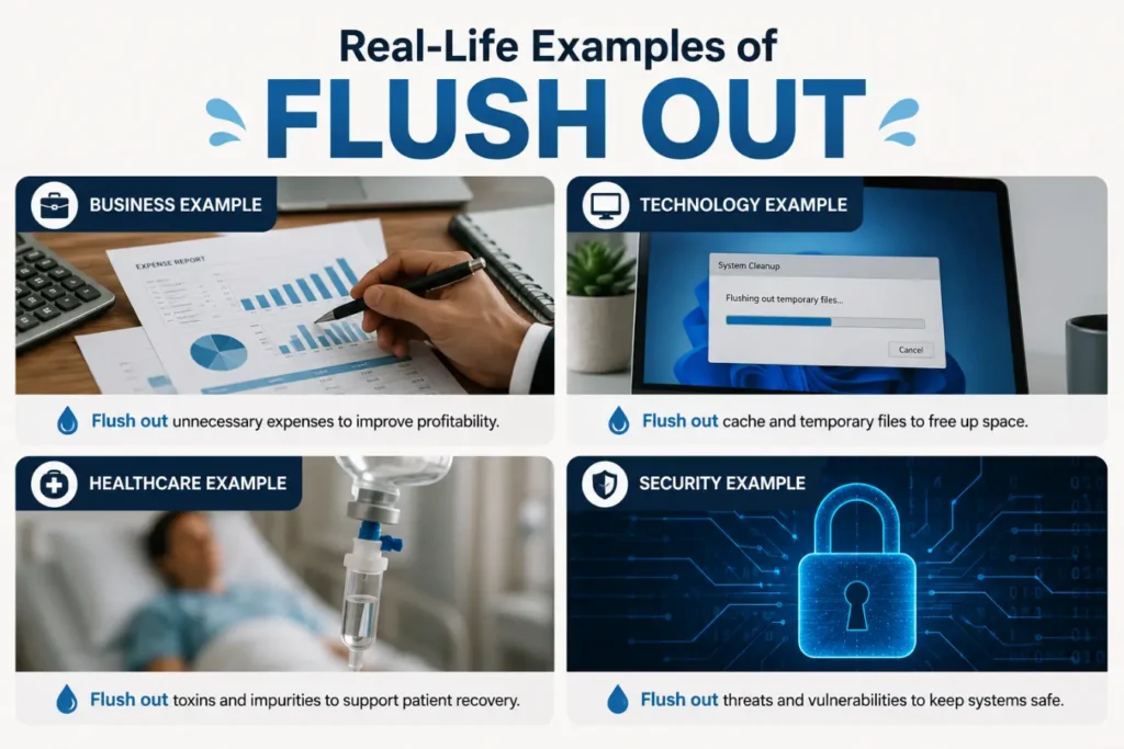 Real-Life Examples of Flush Out