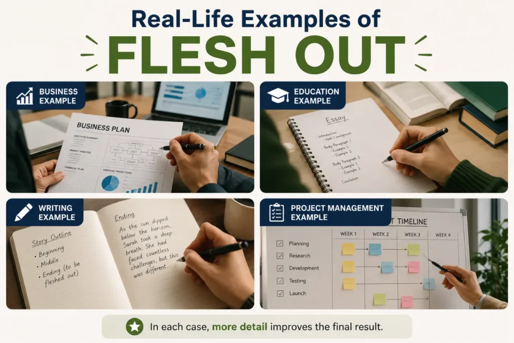 Real-Life Examples of Flesh Out