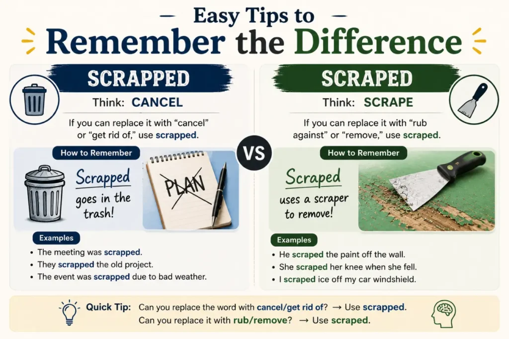 Easy Tips to Remember the Difference